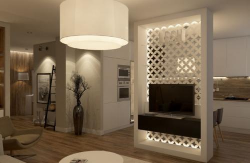 Дизайн гостинной 17 метров. Способы зонирования пространства кухни-студии 17 квадратных метров