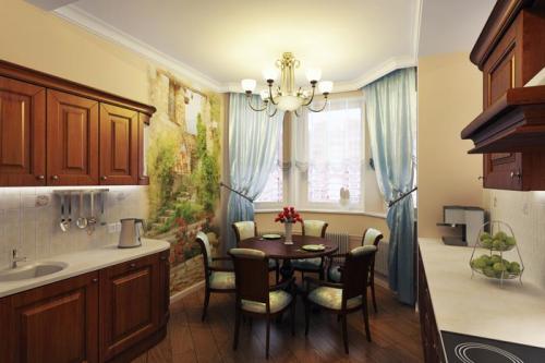 Фреска на кухне 03