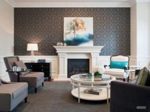 Обои в комнату темные. Варианты темных обоев в интерьере 06