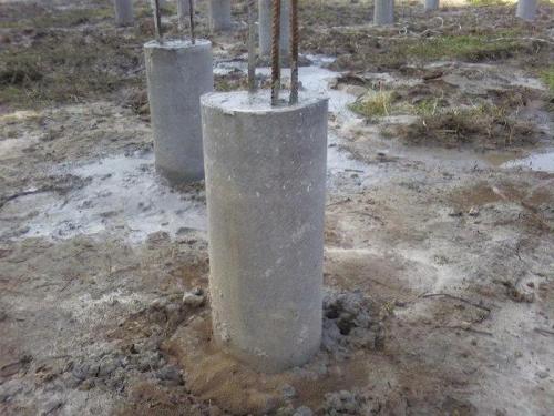 Длина буронабивных свай. Конструкции буронабивных свай