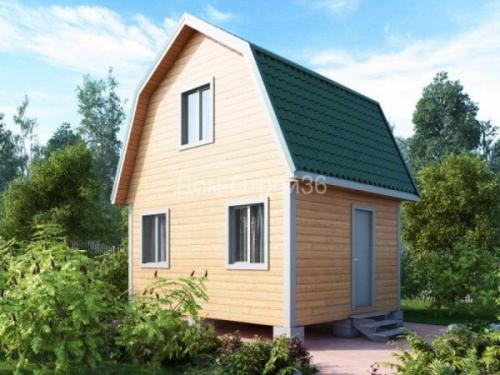 Дом из бруса 5 н. Преимущества домов из бруса