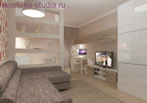 Примеры ремонта 2 х комнатной квартиры. Дизайн двухкомнатной квартиры: проект 30 Примеры ремонта 2 х комнатной квартиры. Дизайн двухкомнатной квартиры: проект 30