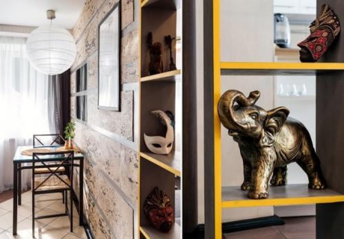 Дизайн белой кухни 6 кв. с варочной поверхностью на 2 конфорки 06