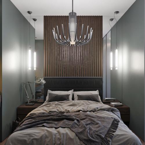 Минималистичная квартира-студия "ЖК Ясный" 09