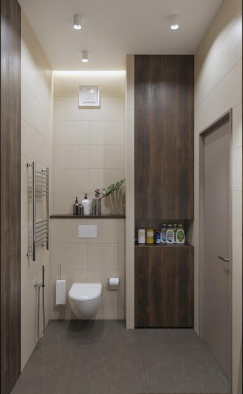 Минималистичная квартира-студия "ЖК Ясный" 10