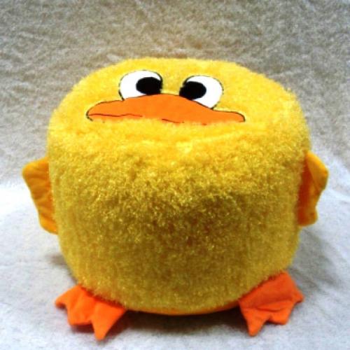 Пуфик из пластиковых бутылок. Самодельные пуфики для детской комнаты