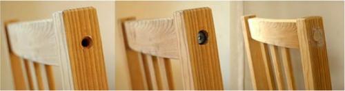 Что можно сделать из старых стульев. Спосо.  Покраска стула