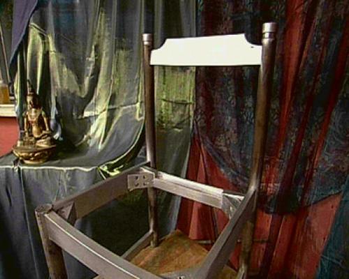 Кресло из старого стула. Как сделать кресло своими руками, благодаря реставрации стула