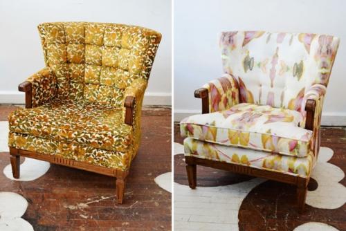 Что можно сделать из старых стульев. Спосо.  Покраска стула 19