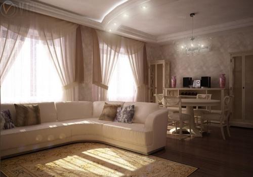 Дизайн гостиной с кухней в доме. Интерьер кухни-гостиной 20 кв.м 12 Дизайн гостиной с кухней в доме. Интерьер кухни-гостиной 20 кв.м 12