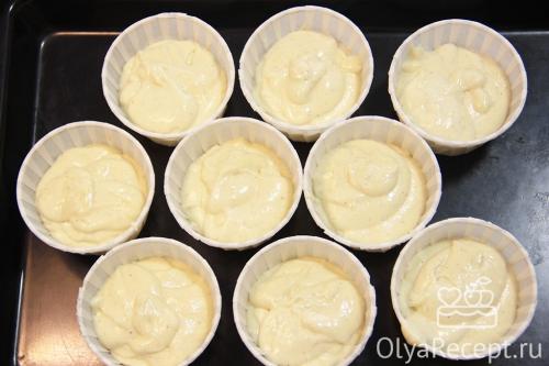 Капкейки рецепт. Ванильные капкейки