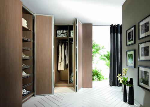 Гардеробные системы. Разновидности конструкций