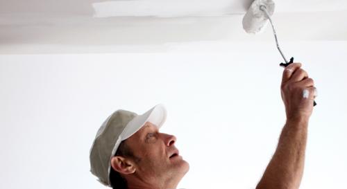 Покраска потолка водоэмульсионной краской. Как правильно красить потолок водоэмульсионной краской