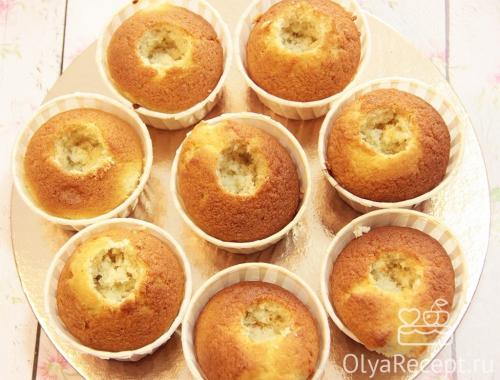 Капкейки рецепт. Ванильные капкейки