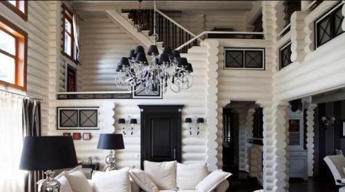 Современный интерьер деревянного дома. Создаем стильный интерьер деревянного дома