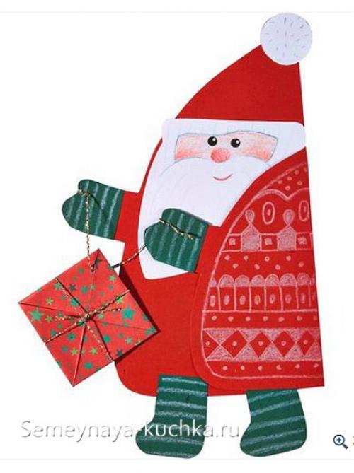 Поделки на новый год в школу.  Новогодние поделки из картона