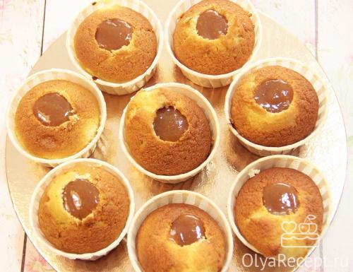 Капкейки рецепт. Ванильные капкейки