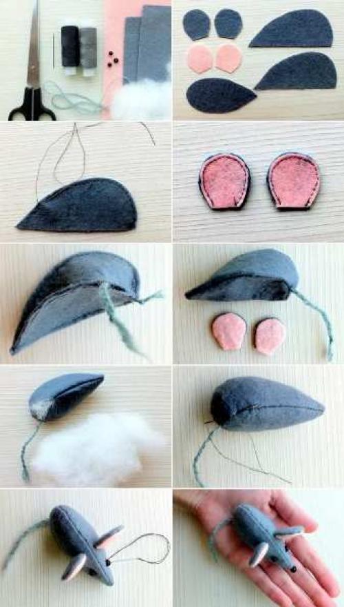 Поделки к новому году 2020 своими руками. Поделки на новый 2020 год символом крысы (мыши)