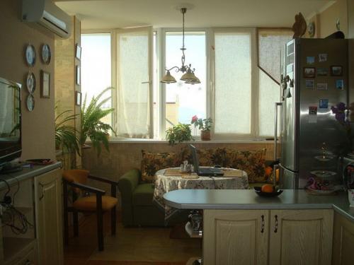 Дизайн кухни 10 кв м со спальным местом. Дизайн кухни 10 кв. м с балконом