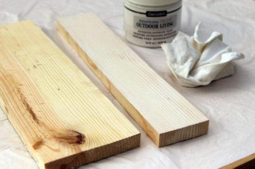 Как покрасить мебель в белый цвет под старину.