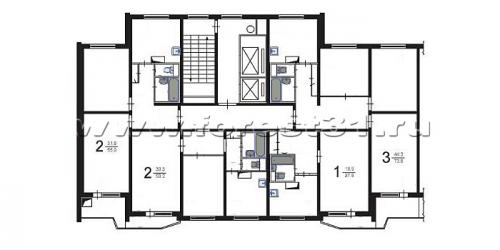 Однокомнатная квартира 44 п. Мебель 25 Однокомнатная квартира 44 п. Мебель 25