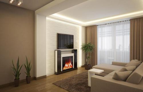 Однокомнатная квартира 44 п. Мебель