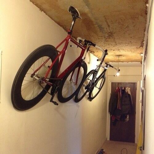 Шкаф для велосипеда в квартире. Хранение велосипеда в квартире