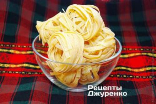 Паста с беконом и курицей. Классический рецепт пасты 01 Паста с беконом и курицей. Классический рецепт пасты 01