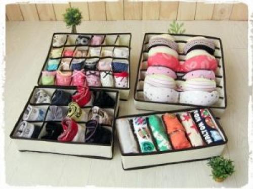 Как сложить трусы, как салфетки. Как сложить трусы компактно