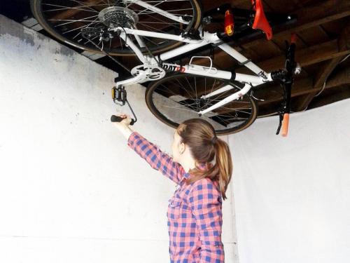 Как хранить велосипед в квартире если совсем нет места. Как хранить велосипед в квартире 12