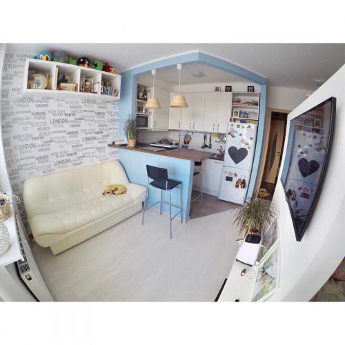 Дизайн однокомнатной квартиры 36 кв.м с ребенком. Дизайн квартиры-студии для семьи с ребёнком