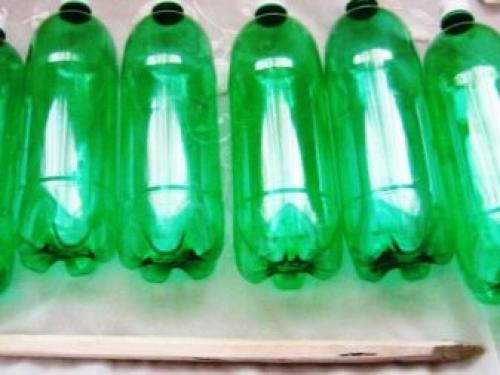 Метелка из пластиковых бутылок своими руками. Технология создания 06