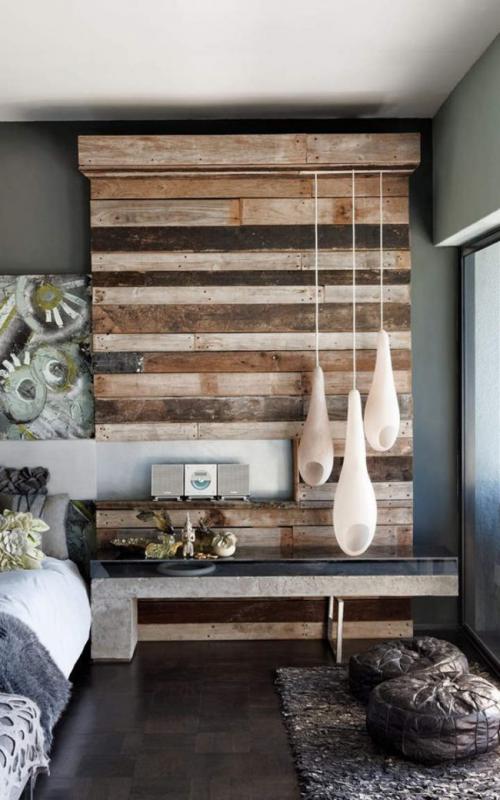 Обои под бетон. Особенности использования отделки под бетон