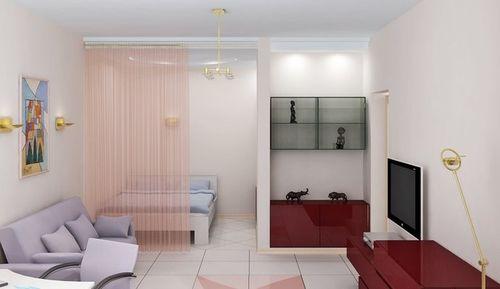 Дизайн комнаты 12 кв.м в общежитии. Мебель