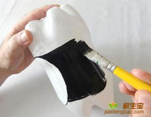 Пингвин из пластиковой бутылки. 13