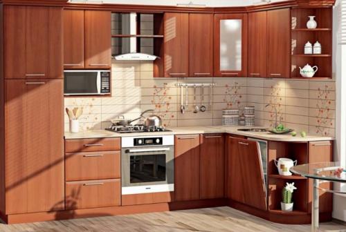 Дизайн кухни 9 кв м угловая. Кухонный гарнитур угловой для кухни 9 кв. м. фото дизайн