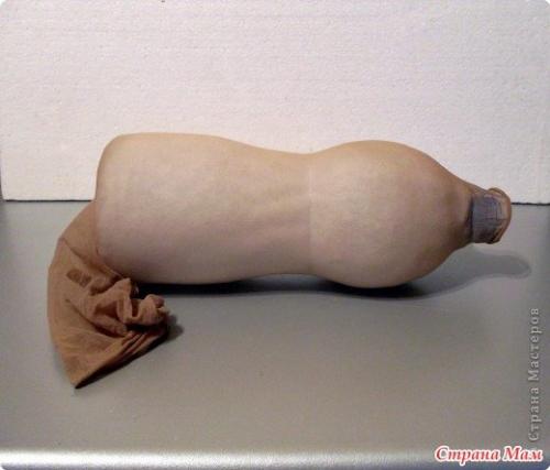 Как сделать куклу из бутылки пластиковой. Изготовление куклы из пластиковых бутылок 02 Как сделать куклу из бутылки пластиковой. Изготовление куклы из пластиковых бутылок 02