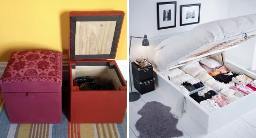 Системы хранения в малогабаритной квартире. 5 лайфхаков, как разместить миллион вещей в маленькой квартире