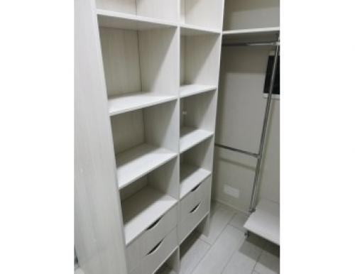 Шкаф встроенный в нишу на заказ. 