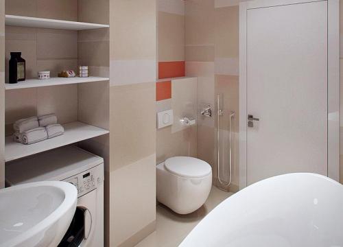 Дизайн ванной в хрущевке со стиральной машиной без туалета. Дизайн ванной в хрущевке со стиральной машиной, конструктивные советы по расположению стиралки в маленькой ванной.