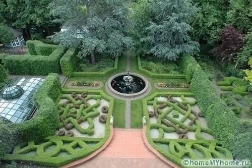 Дизайн двора частного дома 10 соток. Стилевое направление и оригинальные идеи