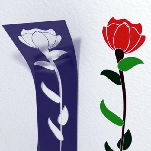 Эскизы рисунков на стене. Как делается трафаретный шаблон