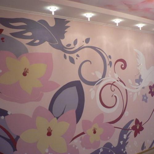 Роспись стен в квартире своими руками. Как расписать стену в квартире своими руками (с фото) 03 Роспись стен в квартире своими руками. Как расписать стену в квартире своими руками (с фото) 03