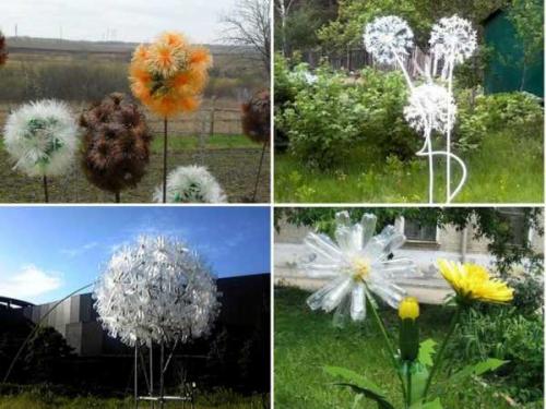 Как сделать из бутылок цветы. Цветы из бутылок: основные преимущества 09