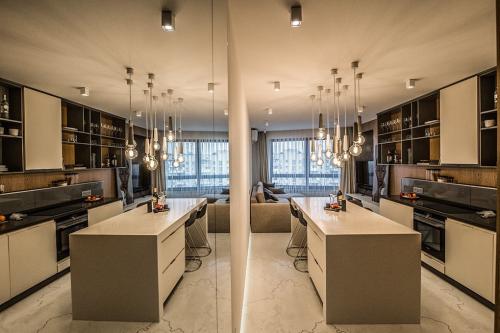 Квартира с эко — камином и двумя спальнями, г. Киев 01