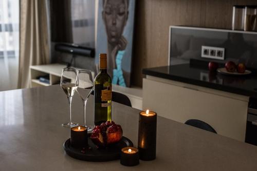 Квартира с эко — камином и двумя спальнями, г. Киев 05