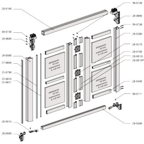 Двери шкаф купе своими руками. Другие способы монтажа дверей шкафа купе