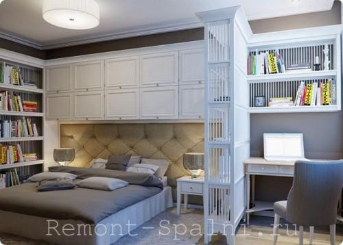 Спальня и гостиная в одной комнате в хрущевке. Организация пространства и зонирование