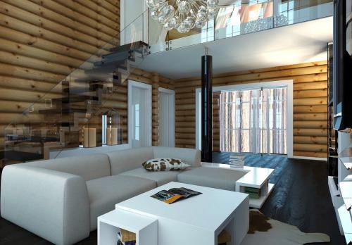 Дизайн деревянного дома снаружи. Деревянный дом — единство дизайнерской идеи