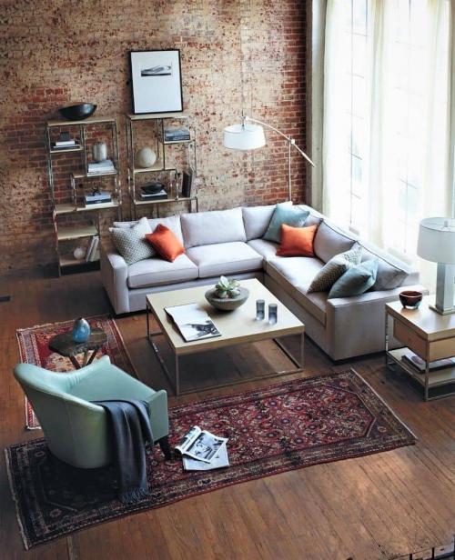 Интерьер деревянного дома в стиле лофт. Характерные черты направления